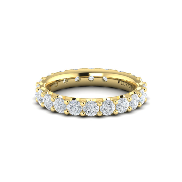 Dramatic Pave Eternity Ring
