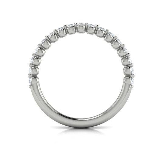 Diamond Round-Set Band