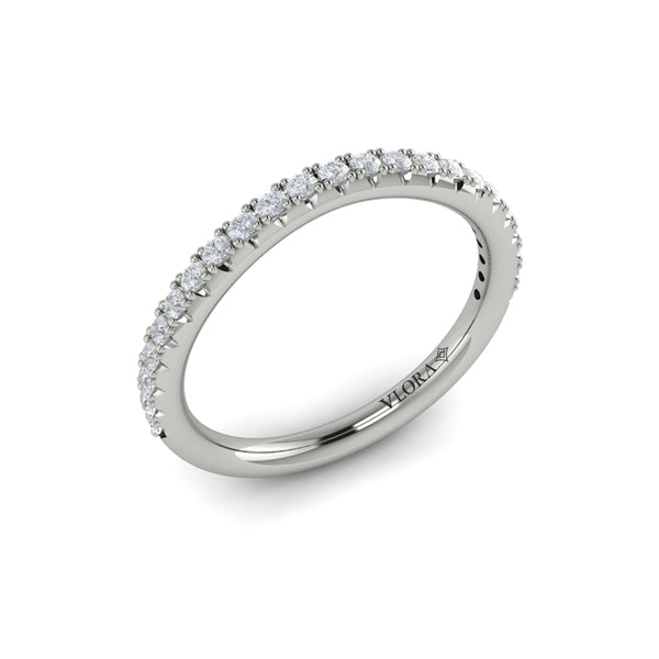 Matching Bands Wedding Band in Platinum by Vlora Bridal