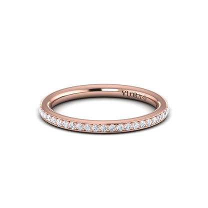 Channel Set Diamond Band