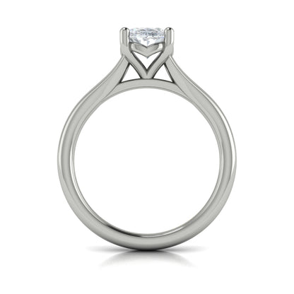 Graceful Solitaire Engagement Ring