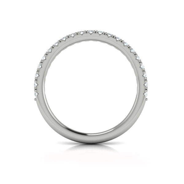 Matching Bands Wedding Band in Platinum by Vlora Bridal