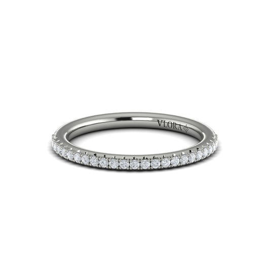 Matching Bands Wedding Band in Platinum by Vlora Bridal