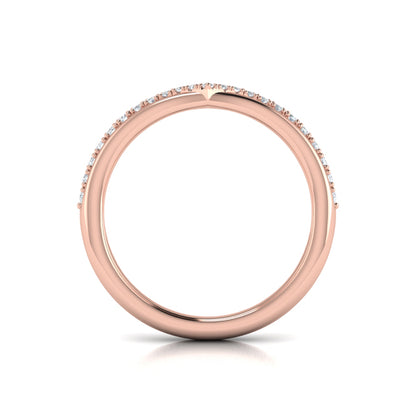 Double Chevron Contoured Band