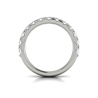 Matching Bands Wedding Band in Platinum by Vlora Bridal