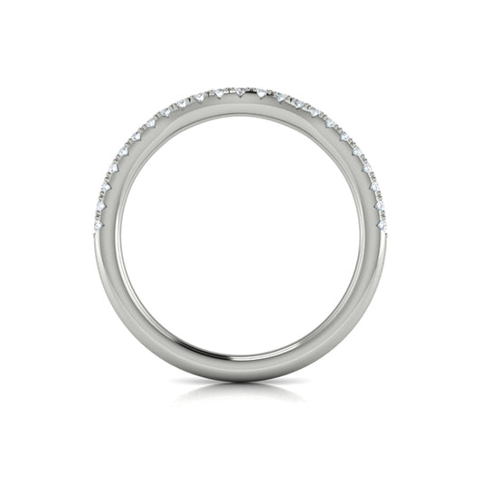 Curved Stackable Wedding Band
