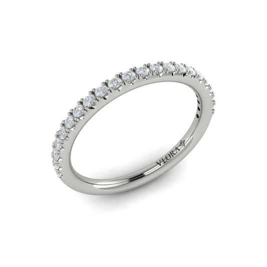 Matching Bands Wedding Band in Platinum by Vlora Bridal