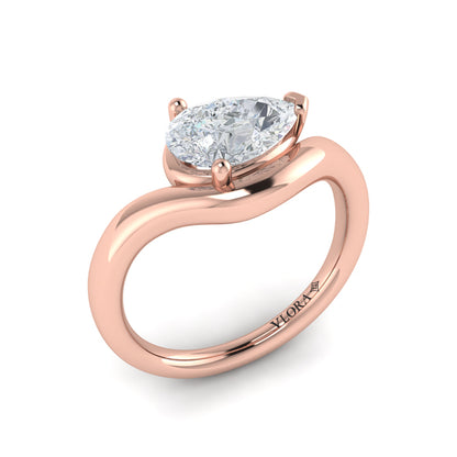 Pear Excellence Engagement Ring