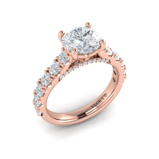 Luxe Classic Engagement Ring