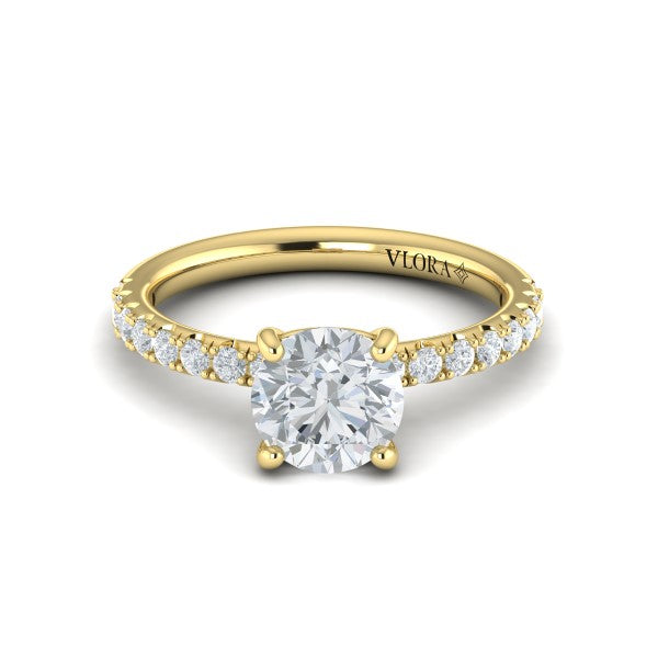 Delicate Classic Engagement Ring