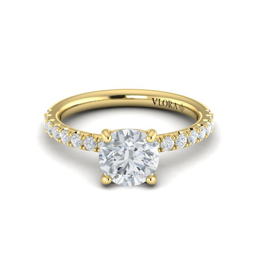 Delicate Classic Engagement Ring