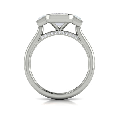 Architectural Elegance Engagement Ring