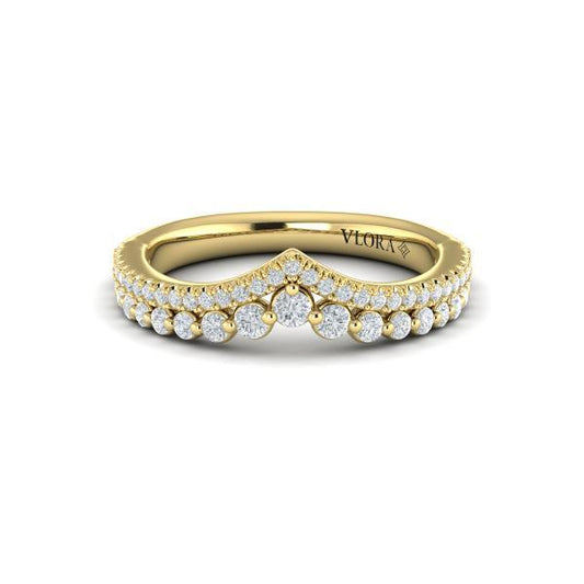 Regal Chevron Contoured Band