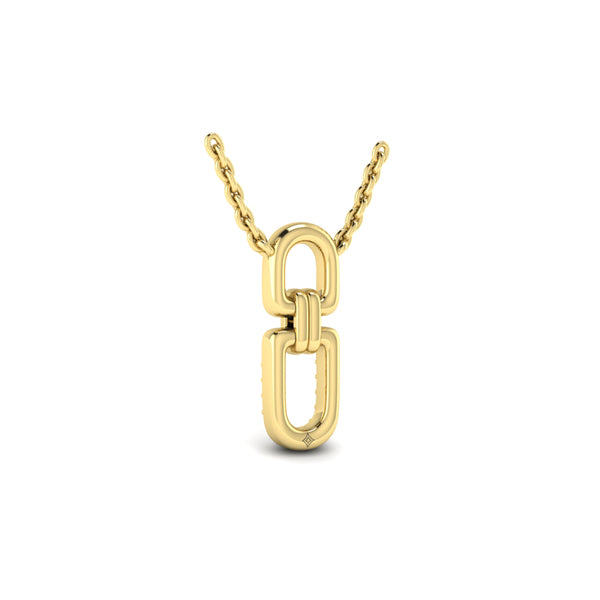 Silhouette Link Necklace