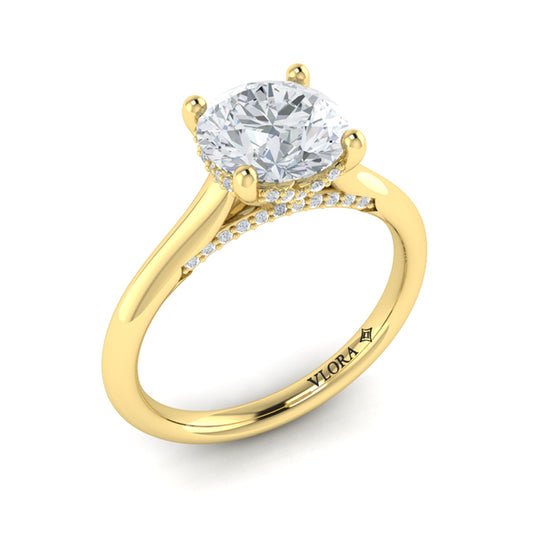 Cathedral Classic Solitaire Engagement Ring