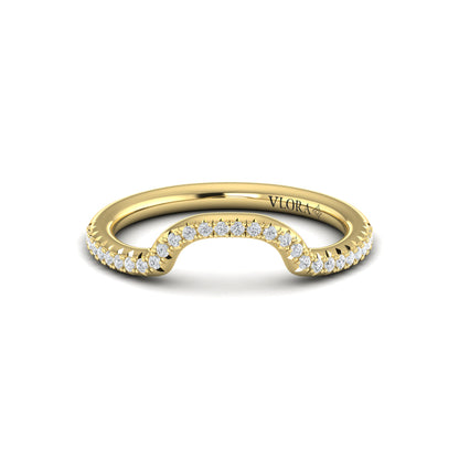 Matching Band for the Bold Elegance Engagement Ring