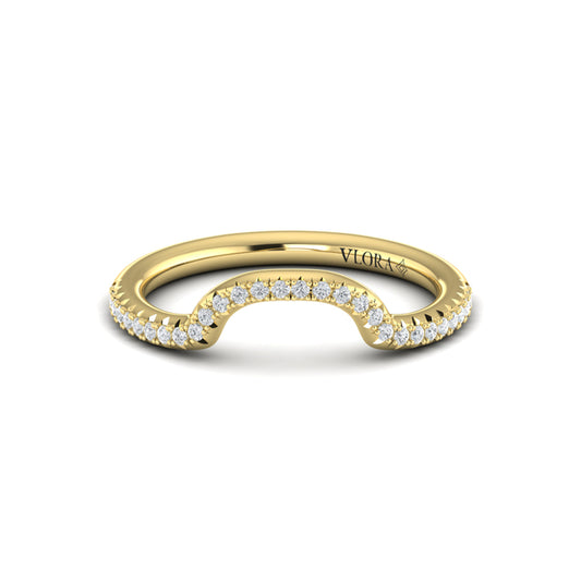 Matching Band for the Bold Elegance Engagement Ring