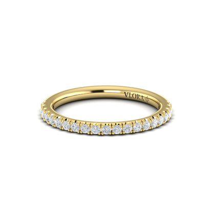 Matching Band for Pear Bezel Solitaire Engagement Ring
