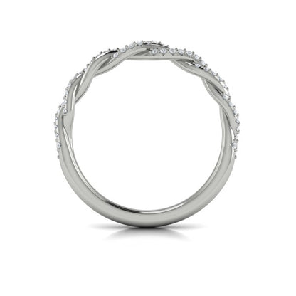 Matching Bands Wedding Band in Platinum by Vlora Bridal