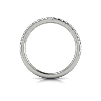 Matching Band for Elegant Oval Modern Vintage Engagement Ring