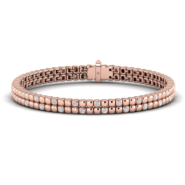 Tiled Tennis Bracelet