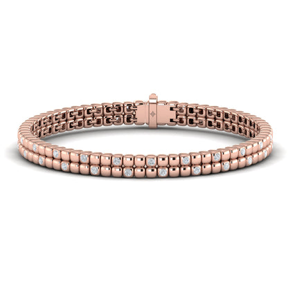 Tiled Tennis Bracelet