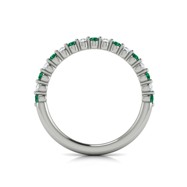 Diamond and Emerald Ring