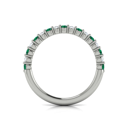 Diamond and Emerald Ring
