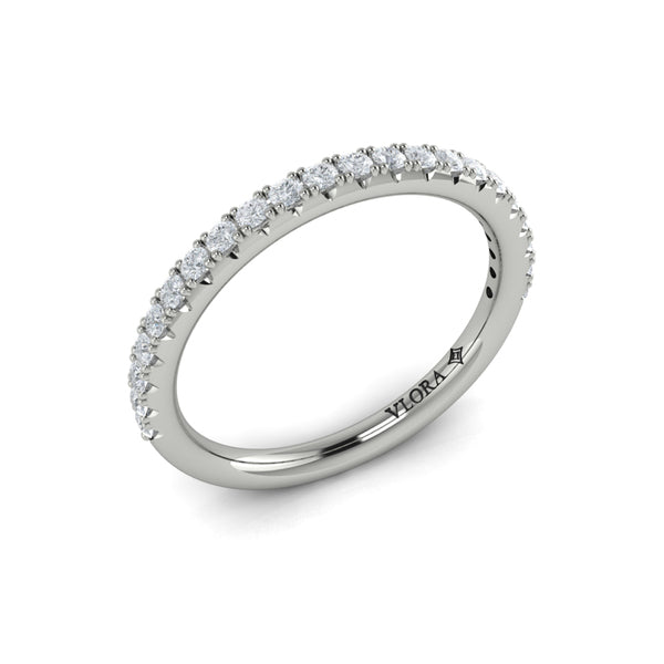 Matching Band for Elegant Classic Solitaire Engagement Ring