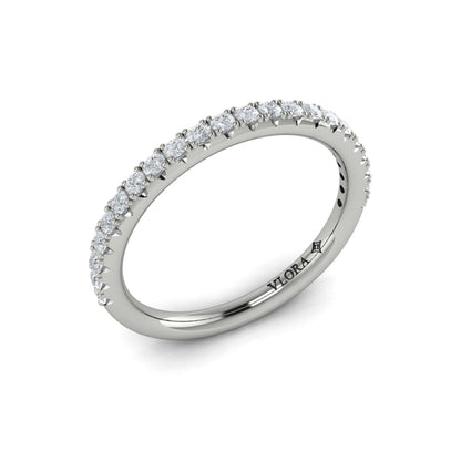 Matching Band for Elegant Classic Solitaire Engagement Ring