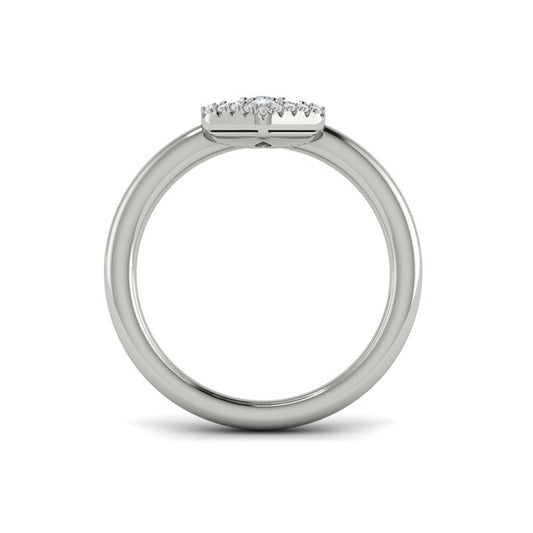 Diamond Cluster Single Honeycomb Ring