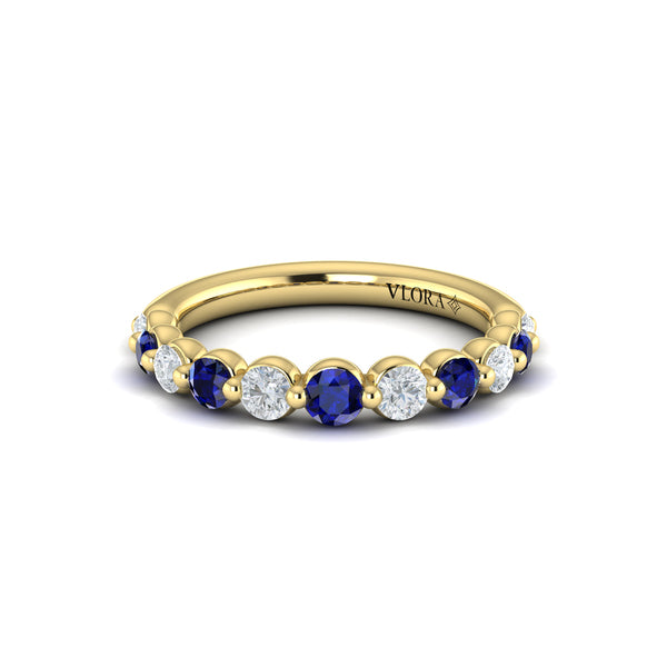 Diamond and Sapphire Ring