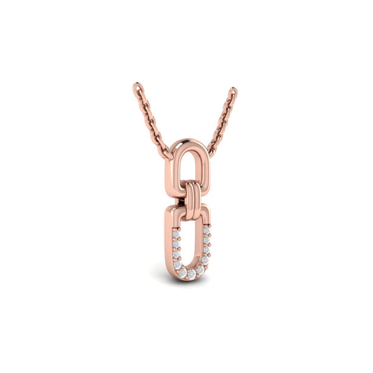 Silhouette Link Necklace