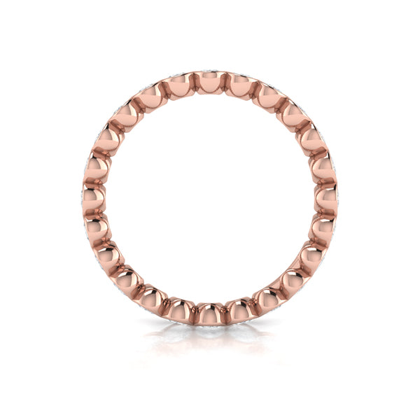 Endless Oval Eternity Ring