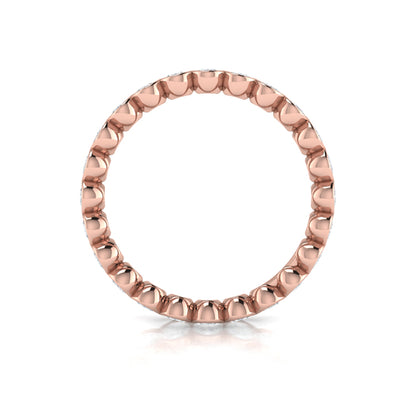 Endless Oval Eternity Ring