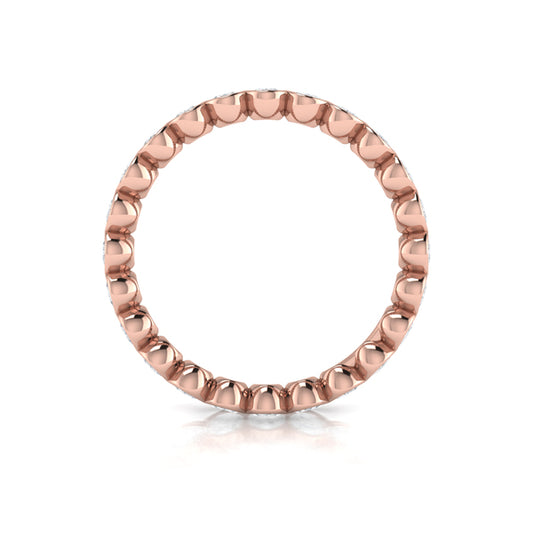 Endless Oval Eternity Ring
