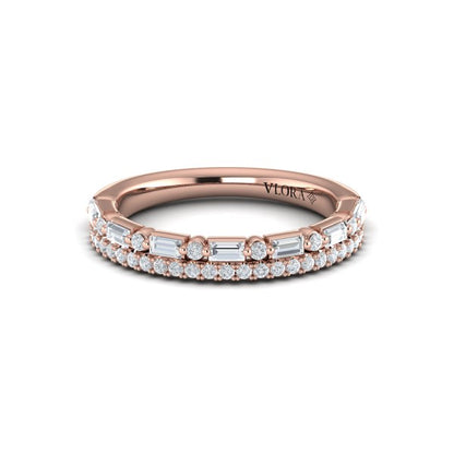Baguette Dual Stackable Band