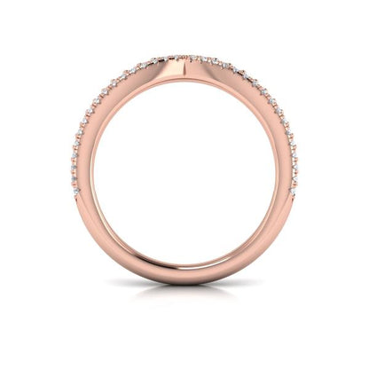 Double Chevron Contoured Band