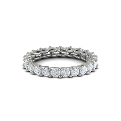 Eternity Bands Wedding Band in Platinum by Vlora Bridal