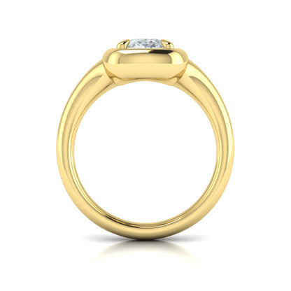 Bold Elegance Engagement Ring