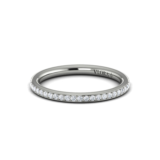 Channel Set Diamond Band