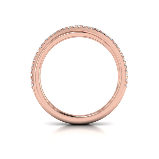 Delicate Wave Stackable Band