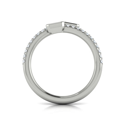 Diamond Baguette Wrap Ring