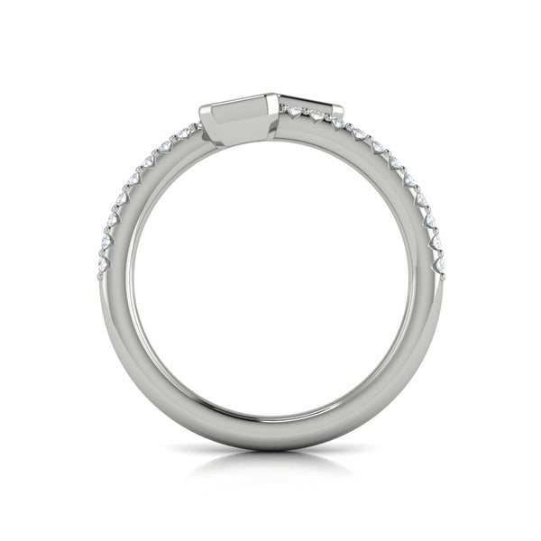 Diamond Baguette Wrap Ring