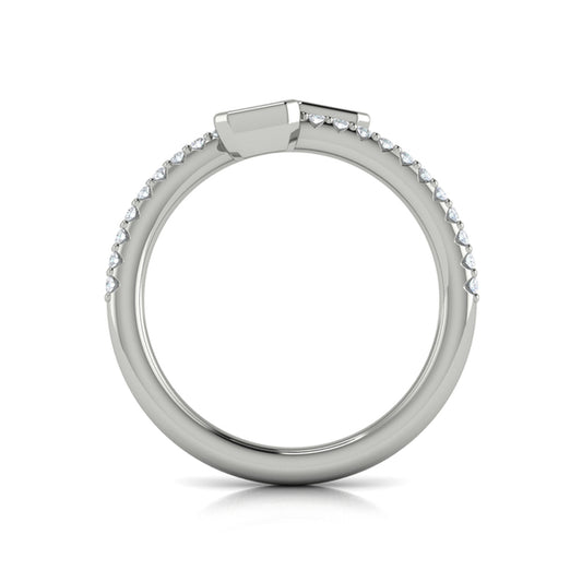 Diamond Baguette Wrap Ring