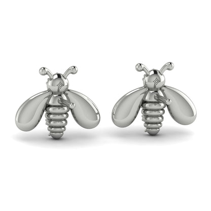 Bee Diamond Pavé Earrings