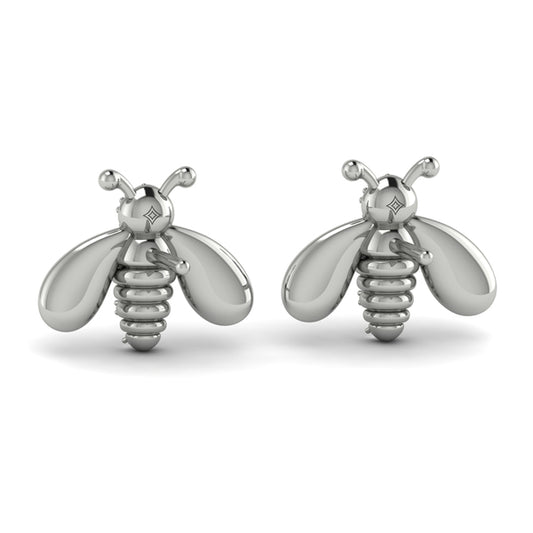 Bee Diamond Pavé Earrings