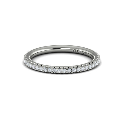 Matching Band for the Bezel Three-Stone Engagement Ring