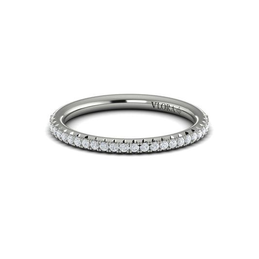Matching Band for the Bezel Three-Stone Engagement Ring