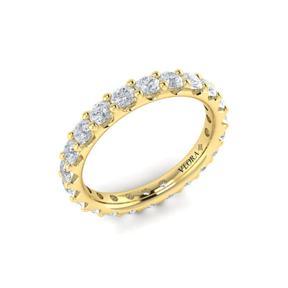 Bold Pave Eternity Ring